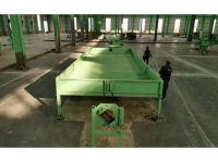 Flat storage silo