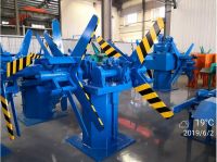 Manual double-sided uncoiler