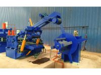 Hydraulic unilateral belt feeding trolley