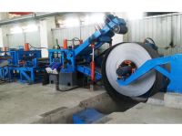 Hydraulic unilateral belt feeding trolley