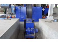 Double cone hydraulic belt feeding trolley