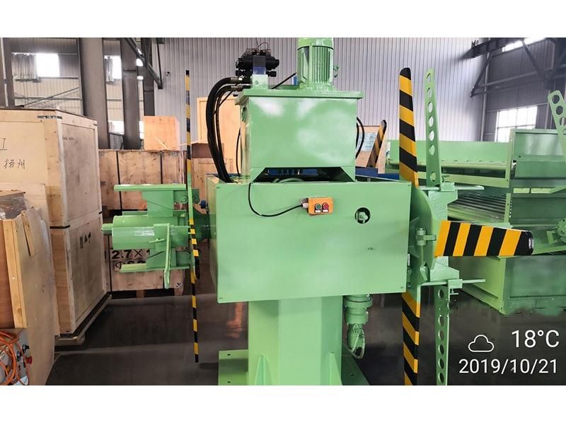 Hydraulic double-sided automatic rotary uncoiler