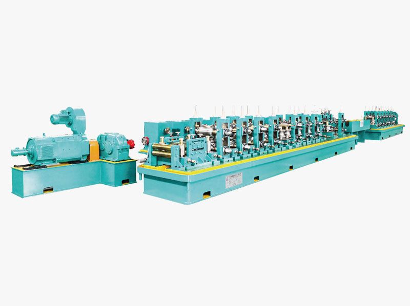 High frequency straight seam welded pipe production line