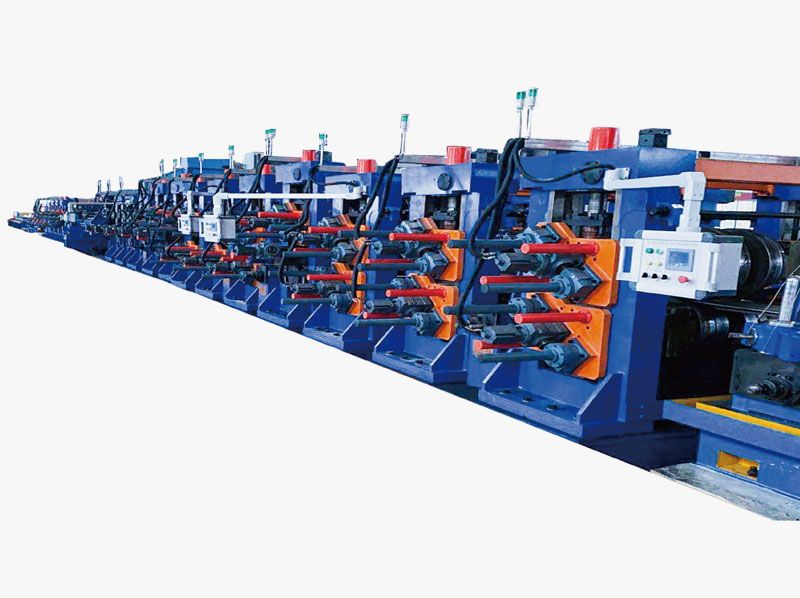 Direct square welded pipe production line